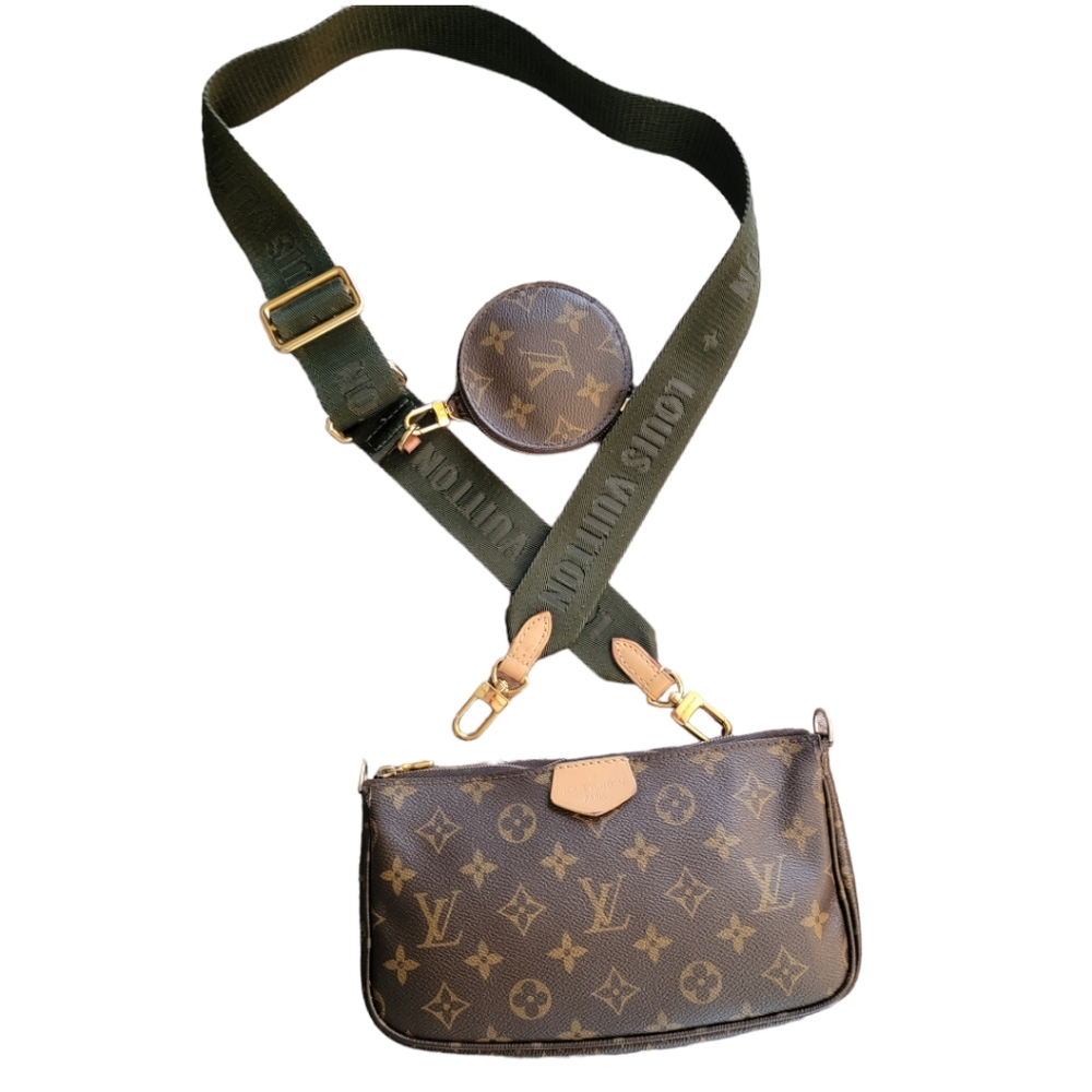 š„SOLD š„LOUIS VUITTON | MULTI POCHETTE ACCESSORIES BROWN MONOGRAM CROSSBODY BAG - Picture 2 of 16